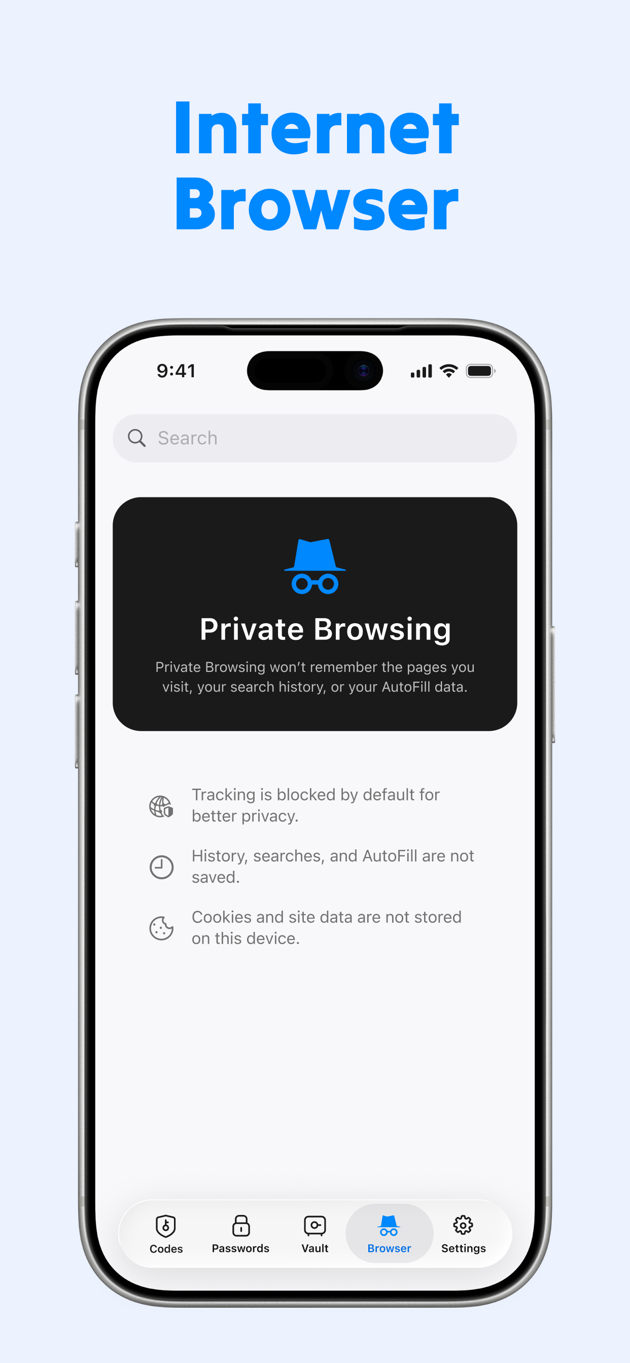 Private browser