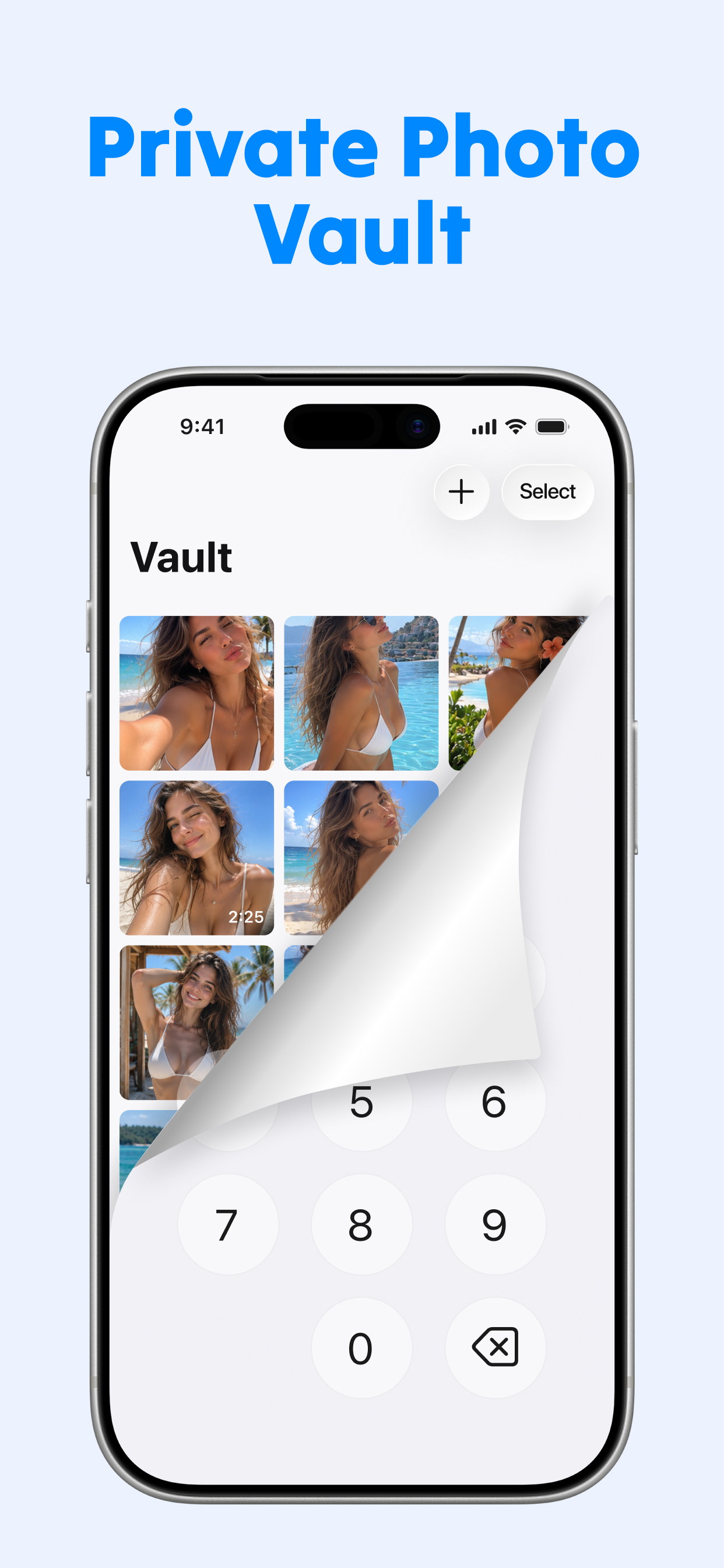 Hidden photo album